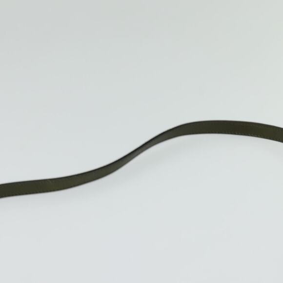 CELINE Shoulder Bag Leather Khaki Gold - Picture 8 of 12